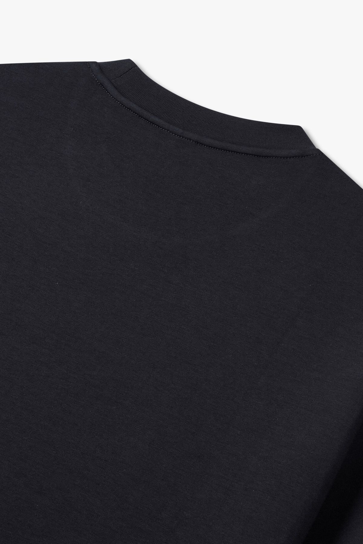 아르마니 익스체인지(ARMANI EXCHANGE) 남성 시보리 디테일 스트레치 티셔츠_다크 네이비 A415131014