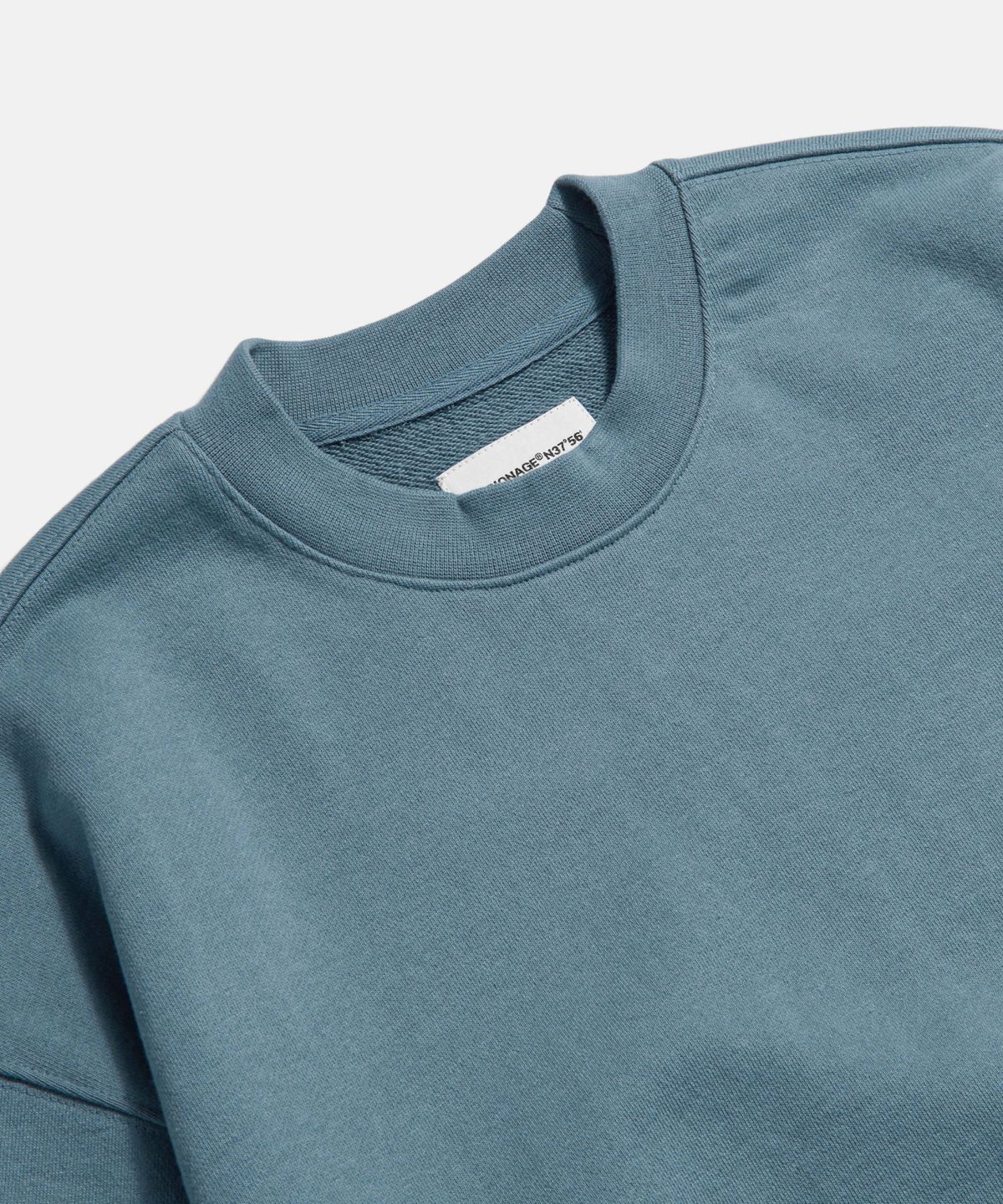 에스피오나지(ESPIONAGE) Standard Logo Heavyweight Sweatshirt Vintage Blue
