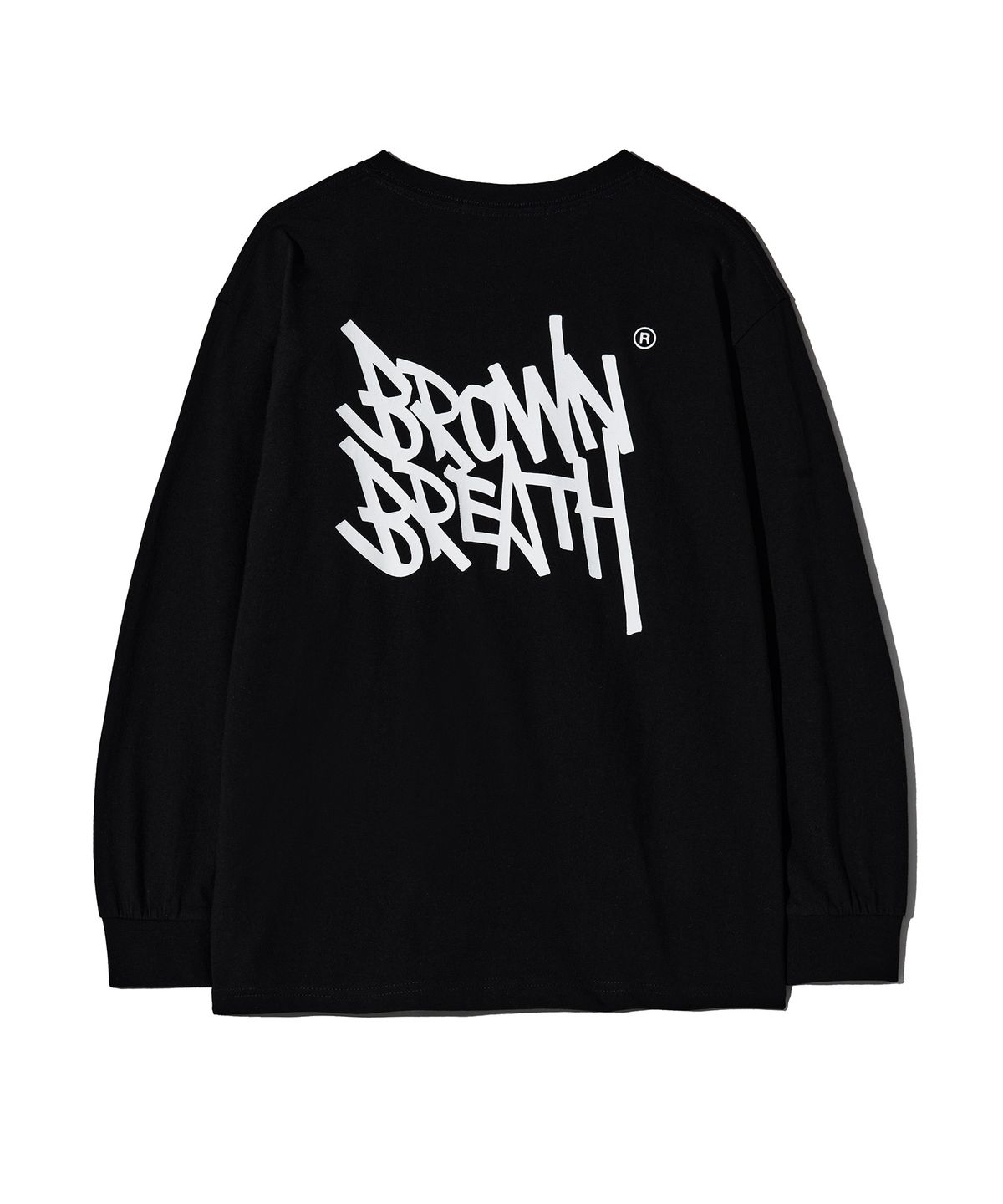 브라운브레스 키즈(BROWNBREATH KIDS) KIDS TAG LONGSLEEVE - BLACK