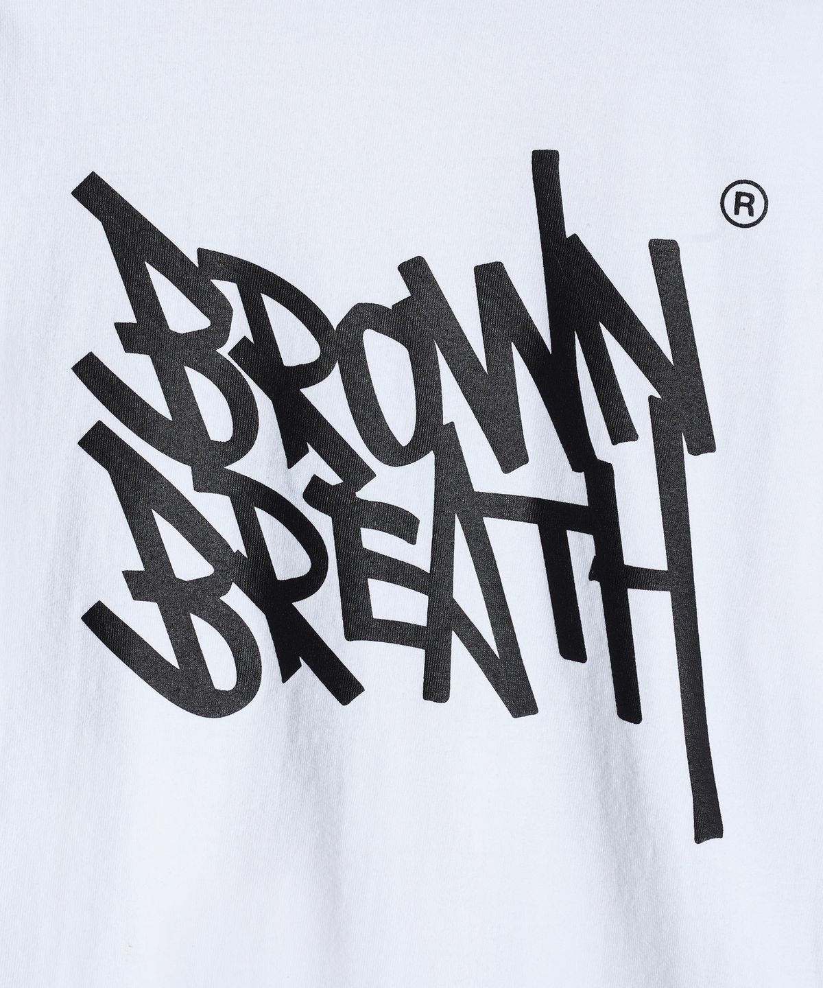 브라운브레스 키즈(BROWNBREATH KIDS) KIDS TAG LONGSLEEVE - WHITE