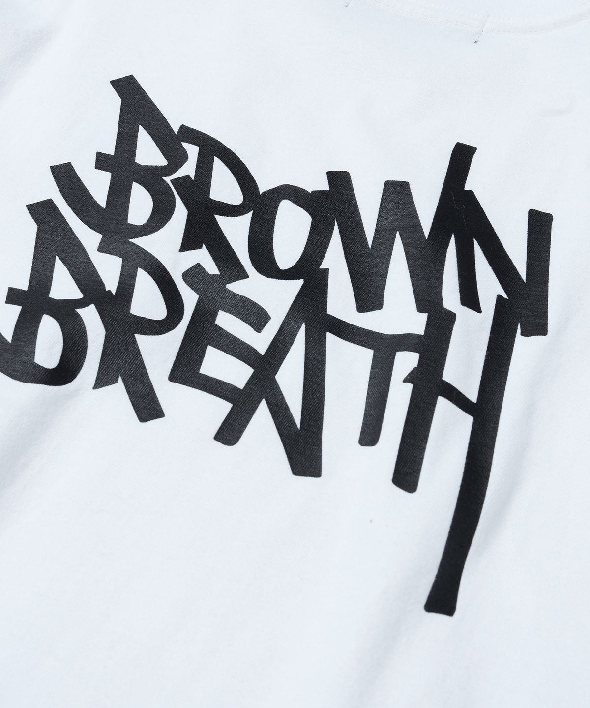 브라운브레스 키즈(BROWNBREATH KIDS) KIDS TAG LONGSLEEVE - WHITE