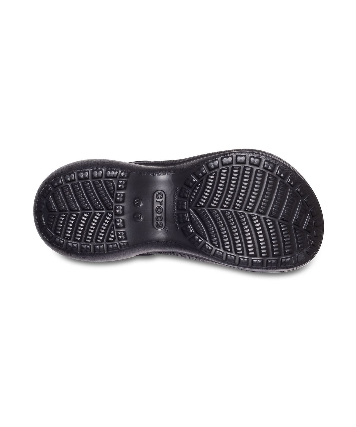 크록스(CROCS) 베이 클로그 - 블랙 / 206302-001