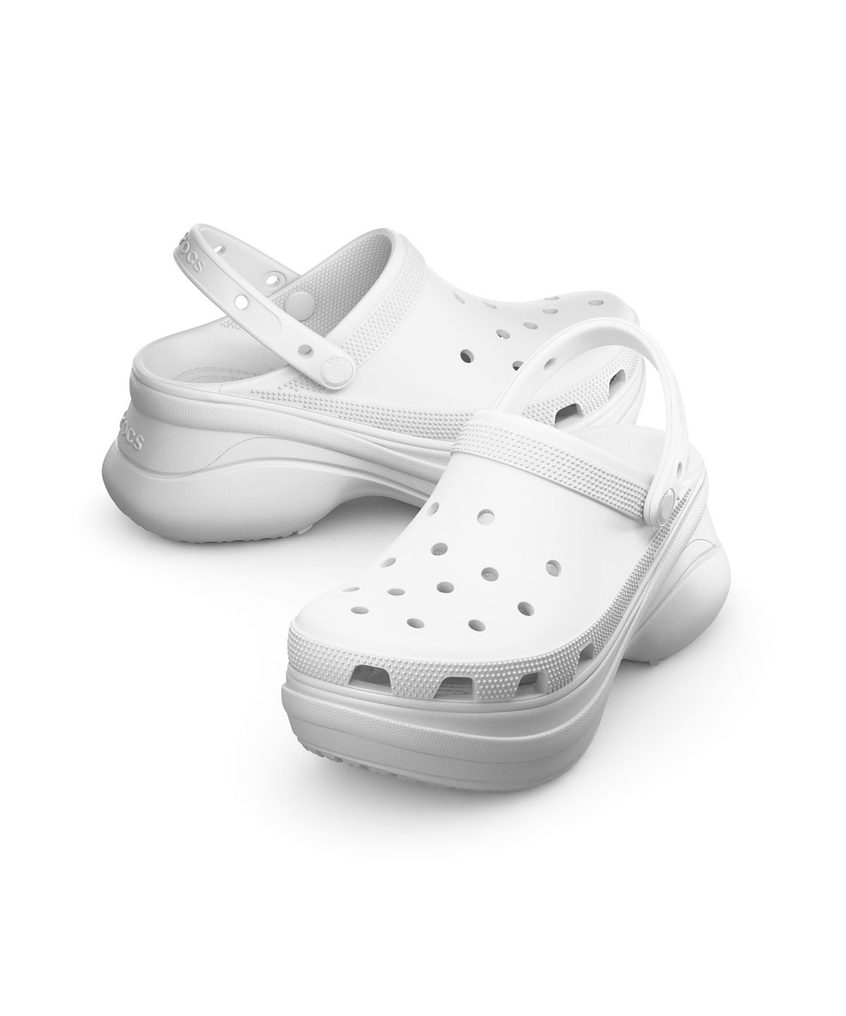 크록스(CROCS) 베이 클로그 - 화이트 / 206302-100