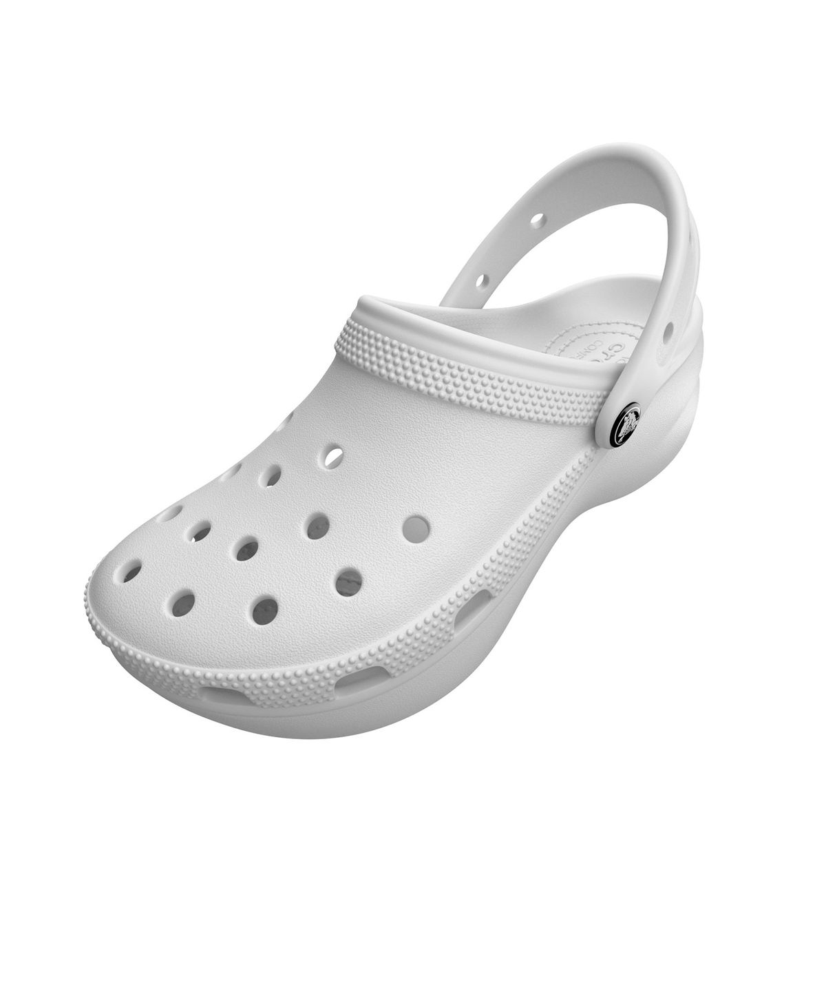 크록스(CROCS) 클래식 플랫폼 클로그 우먼 - 화이트 / 206750-100