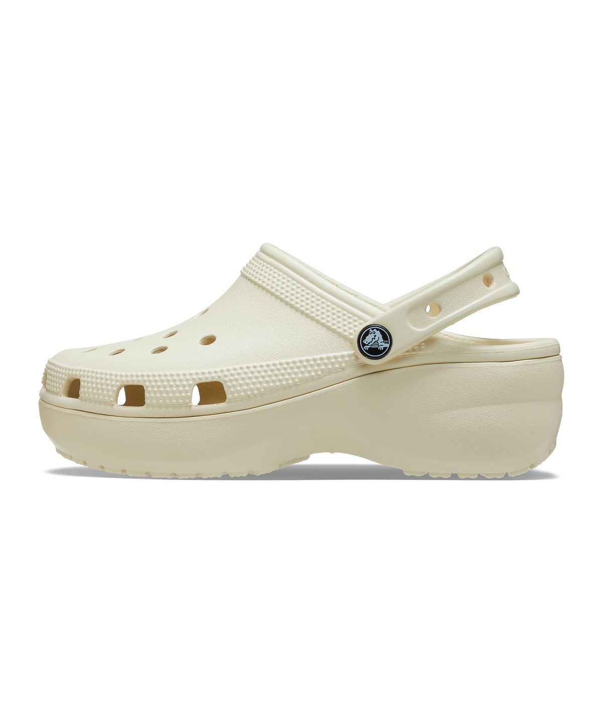 크록스(CROCS) 클래식 플랫폼 클로그 우먼 - 본 / 206750-2Y2