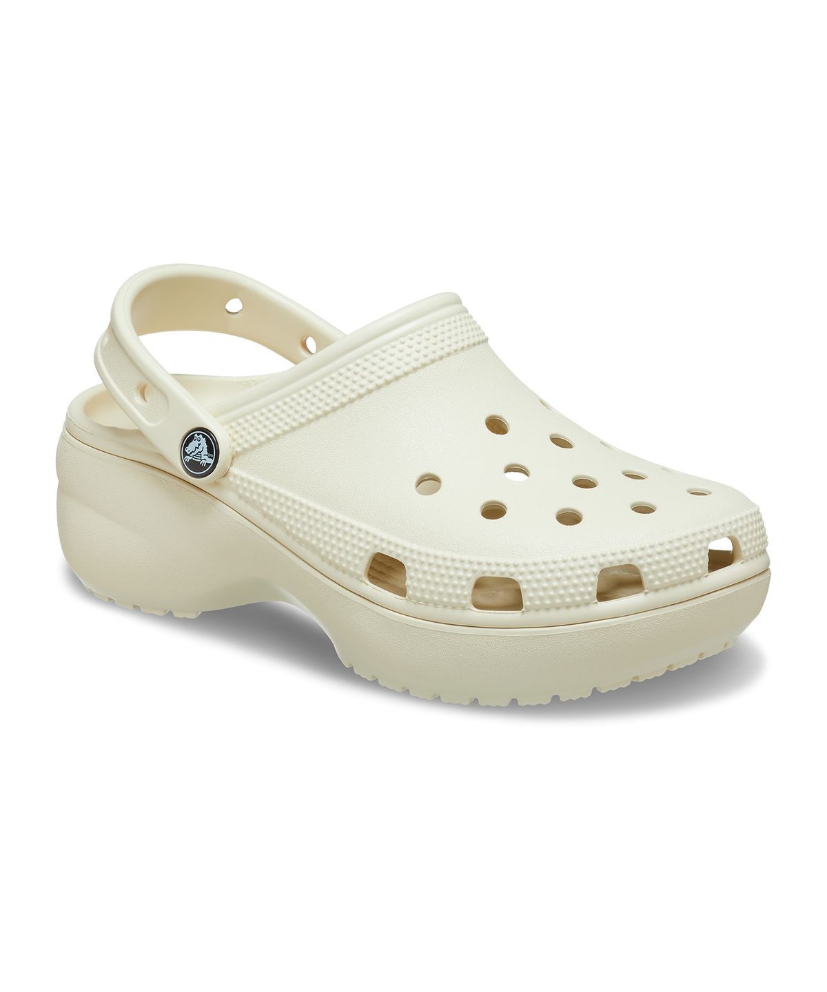 크록스(CROCS) 클래식 플랫폼 클로그 우먼 - 본 / 206750-2Y2
