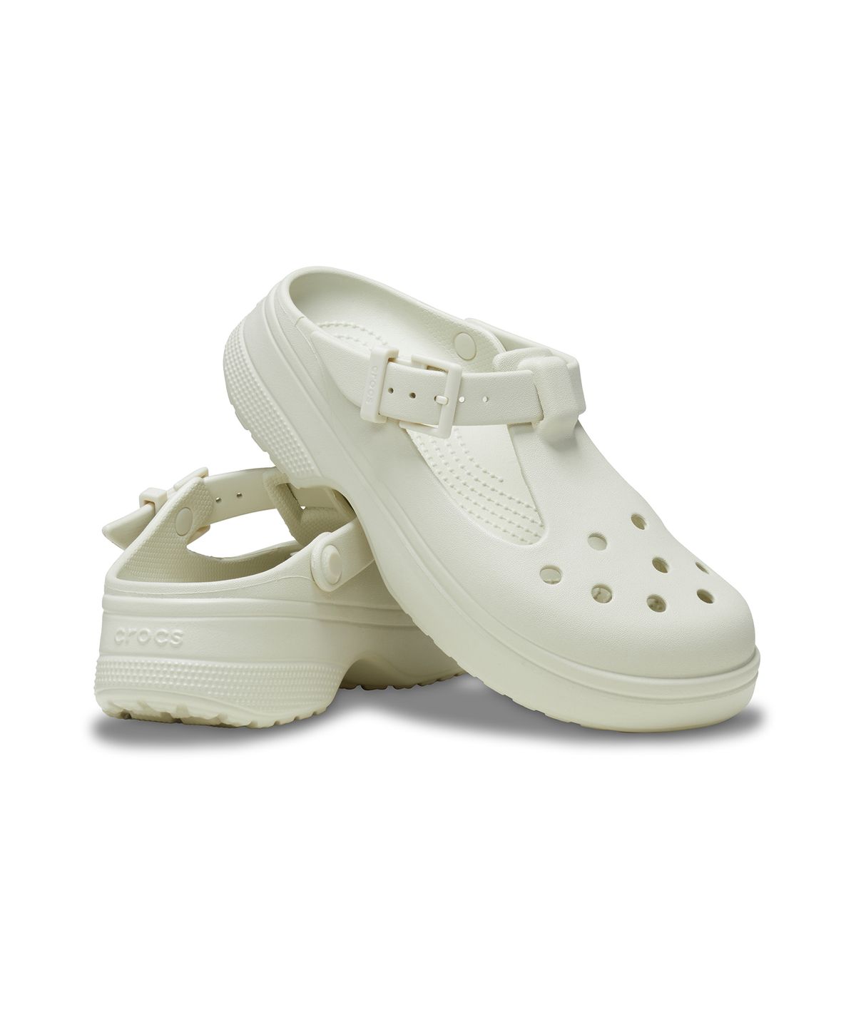 크록스(CROCS) 클래식 메리제인 클로그 - 린넨 / 210581-0HZ