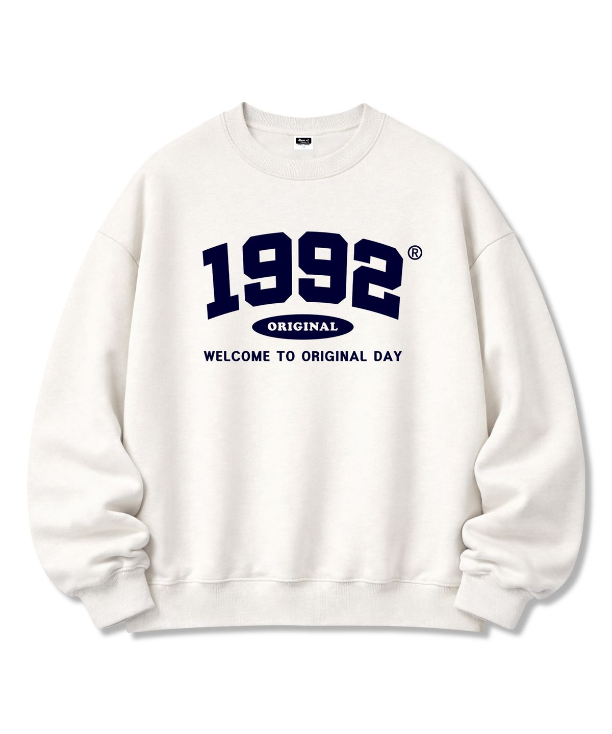 오리지널데이(ORIGINALDAY) [기모선택] Original 1992 오버핏 맨투맨 긴팔 티셔츠 5Color