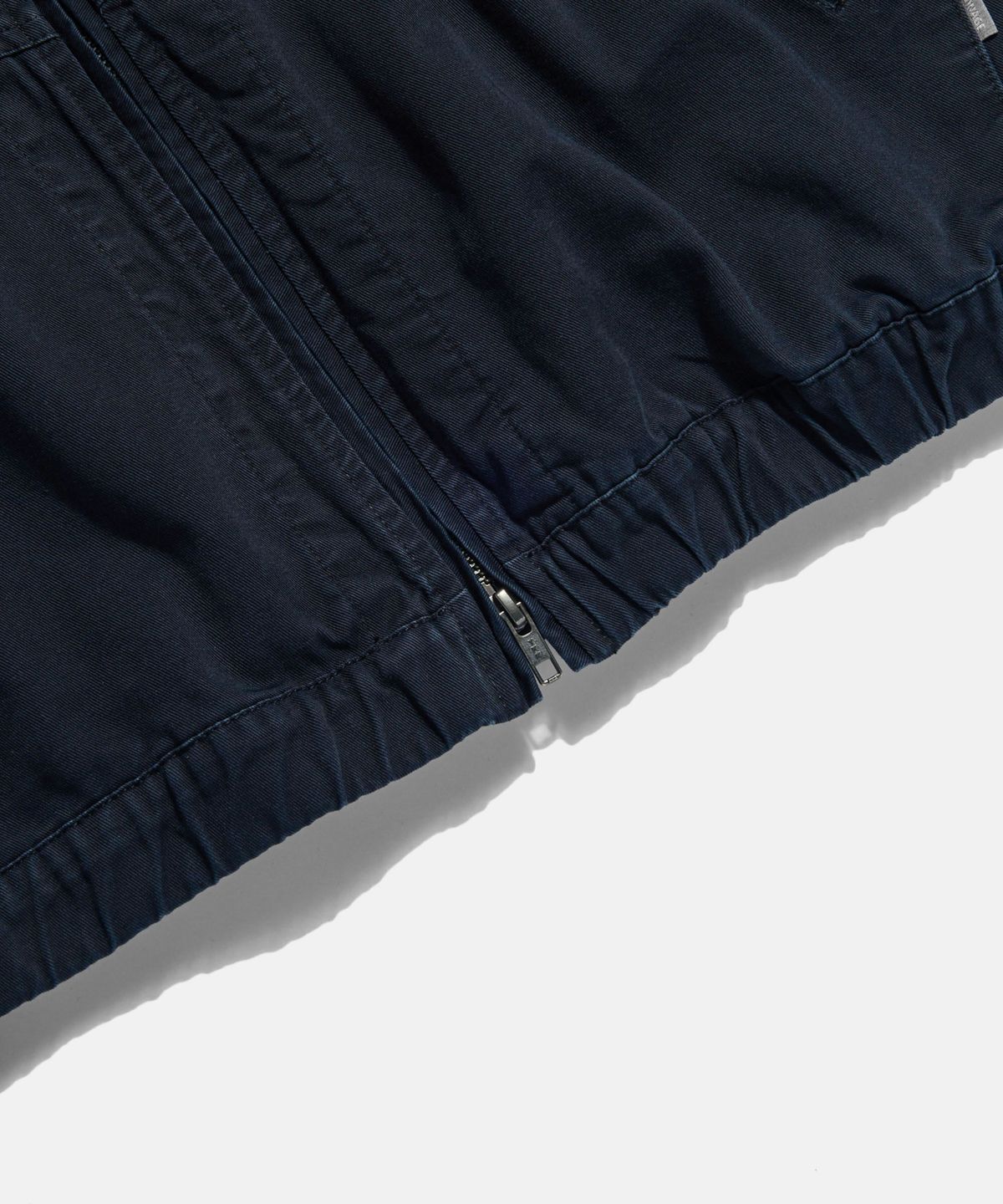 에스피오나지(ESPIONAGE) Washed Track Jacket Navy