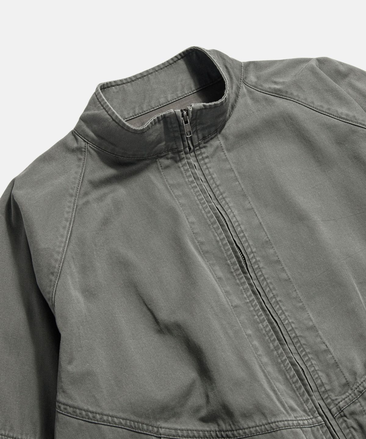 에스피오나지(ESPIONAGE) Washed Track Jacket Grey