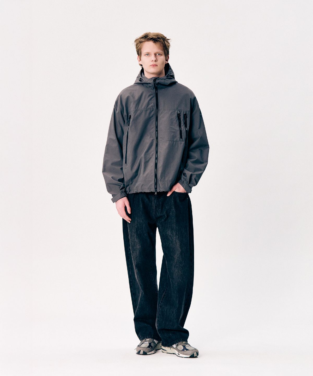 에스피오나지(ESPIONAGE) Mountain Wind Parka Asphalt