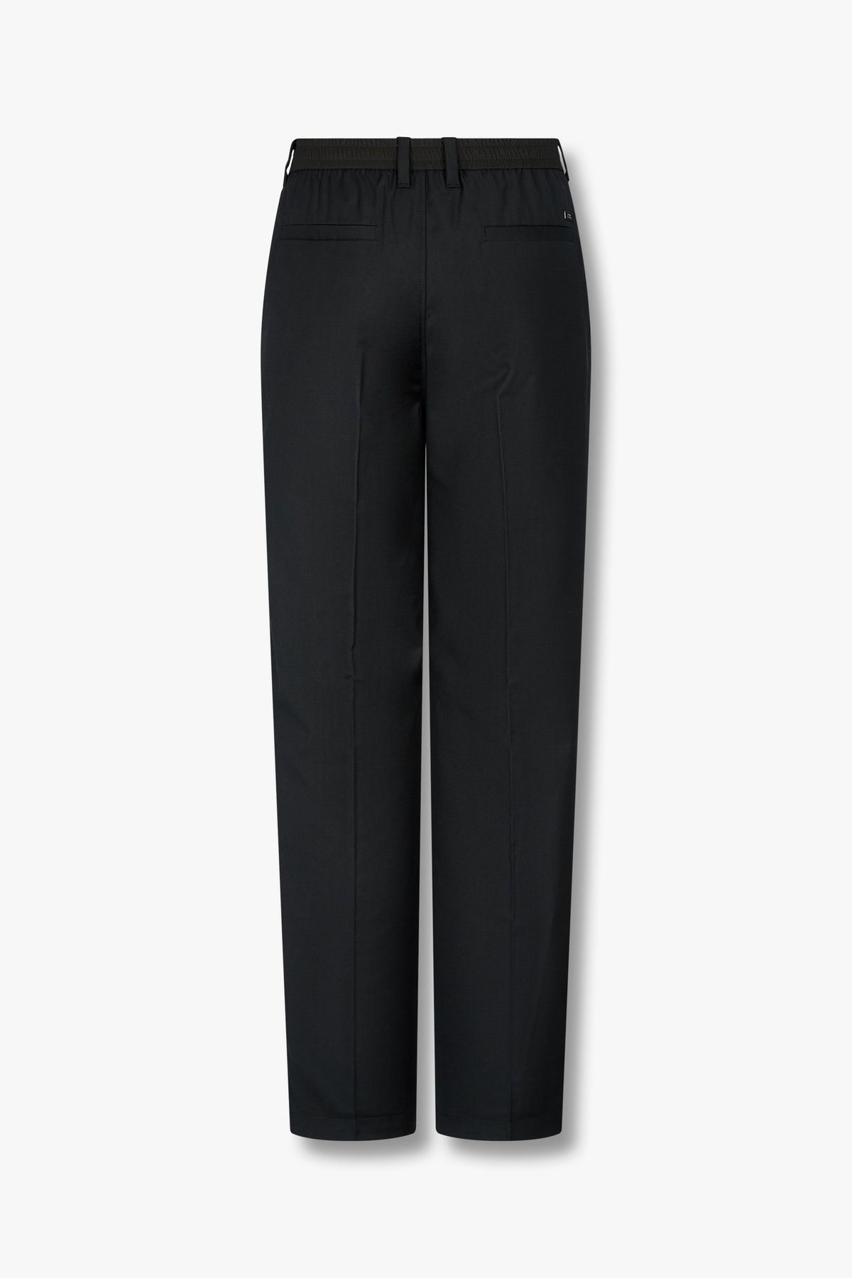 아르마니 익스체인지(ARMANI EXCHANGE) 남성 폴리 블렌드 배색 웨이스트 팬츠_다크 그린 A415142003