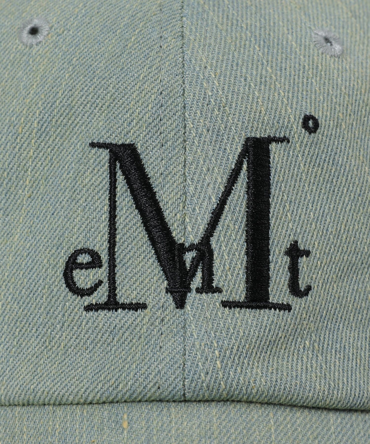 MUSINSA | MUCENT Signature Ball Cap (Teen Washed Denim)