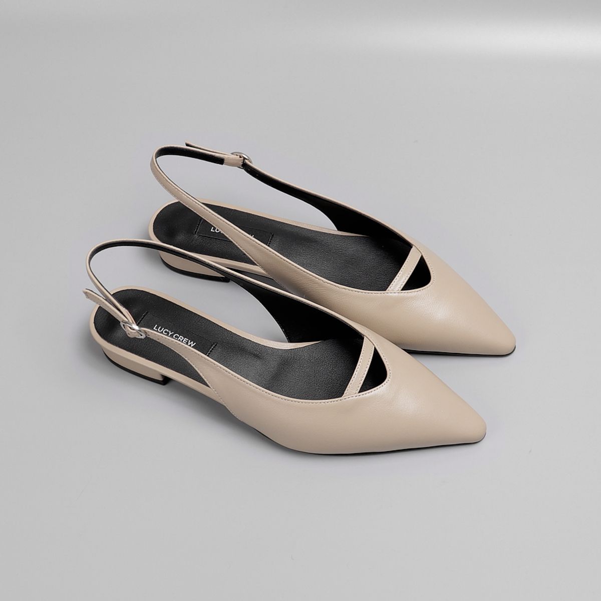 루시크루(LUCY CREW) Stiletto Slingback Pumps LC378_2cm
