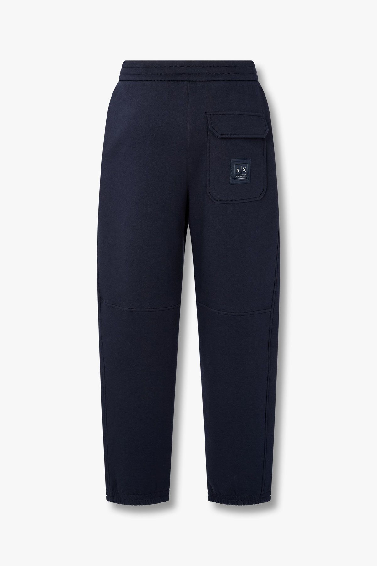 아르마니 익스체인지(ARMANI EXCHANGE) 남성 코튼 블렌드 조거 팬츠_다크 네이비 A415142009