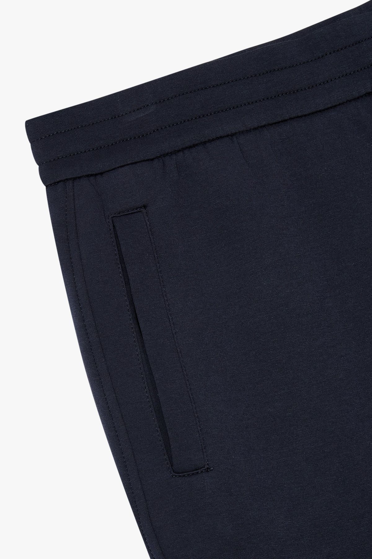 아르마니 익스체인지(ARMANI EXCHANGE) 남성 코튼 블렌드 조거 팬츠_다크 네이비 A415142009