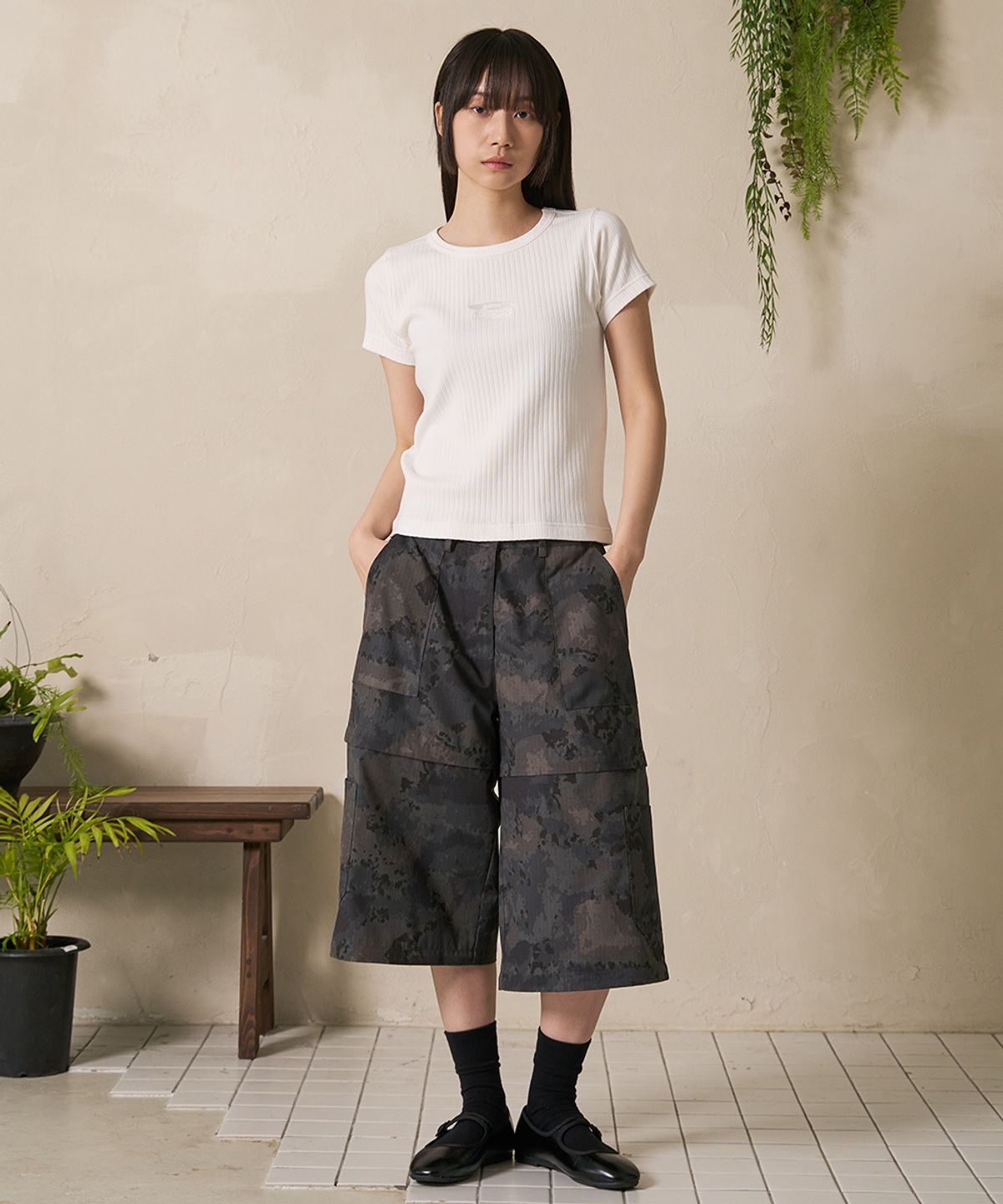 에프디알(FDR) 3Way Variety Transformation Pants Camo Black