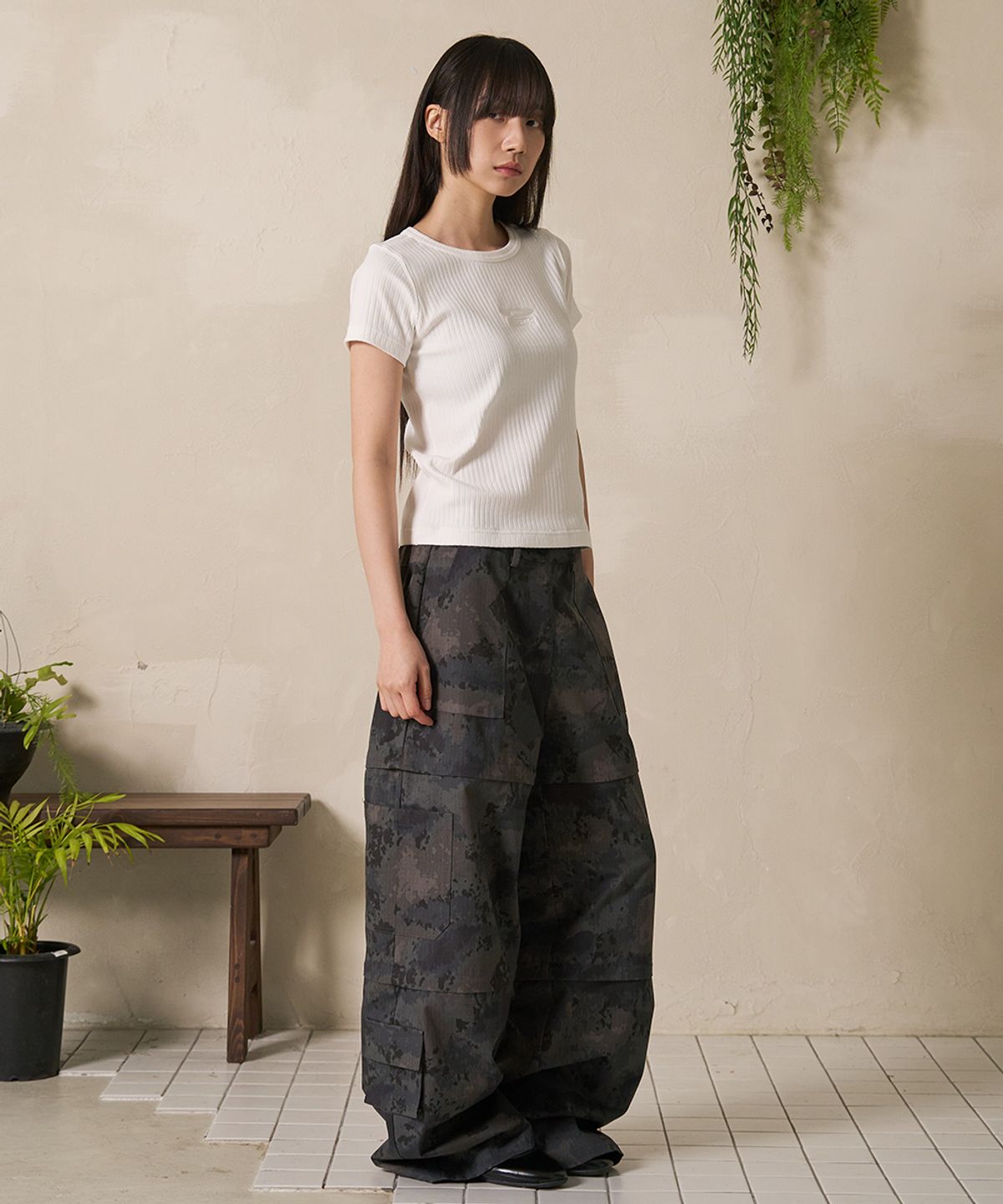 에프디알(FDR) 3Way Variety Transformation Pants Camo Black