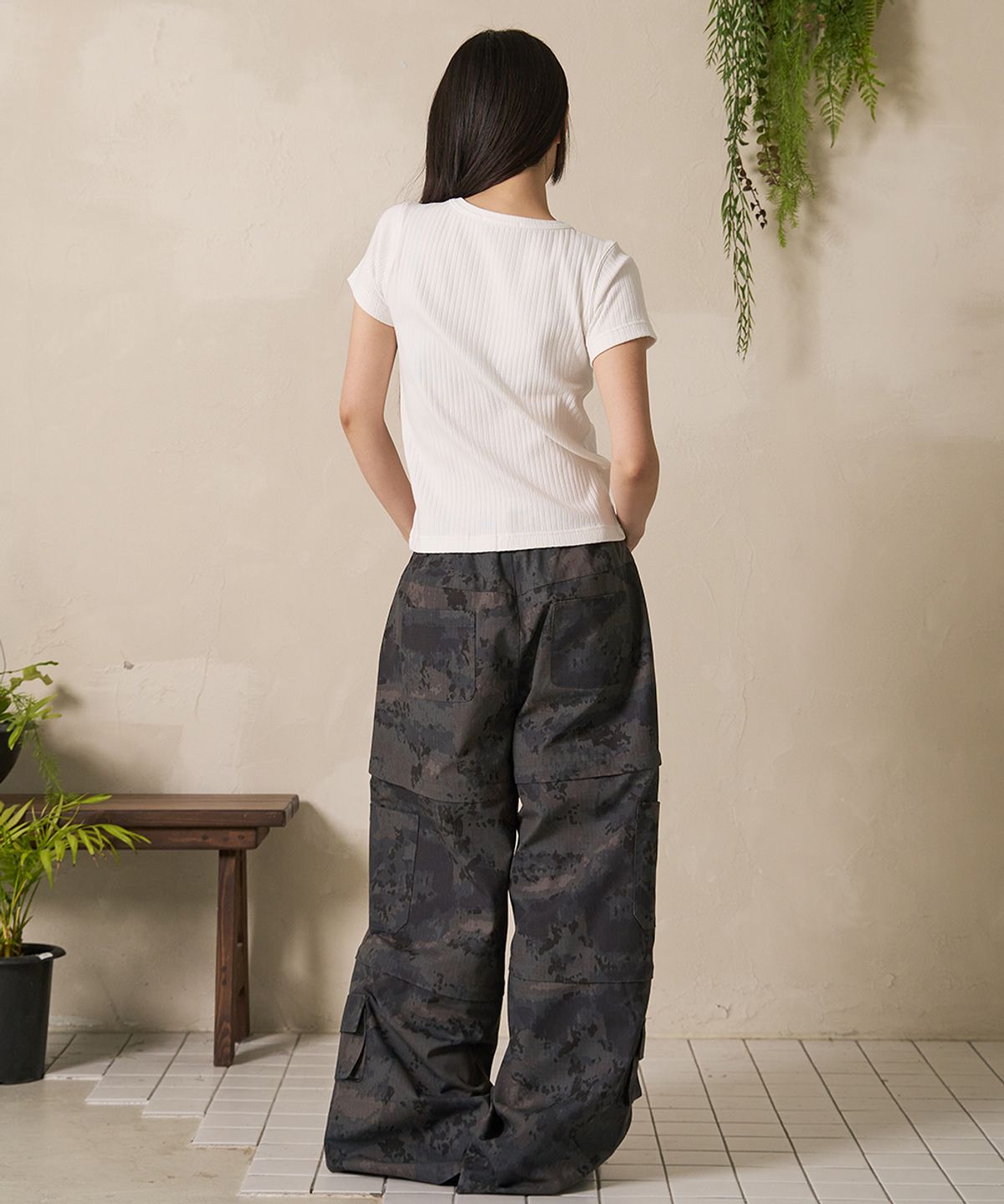 에프디알(FDR) 3Way Variety Transformation Pants Camo Black