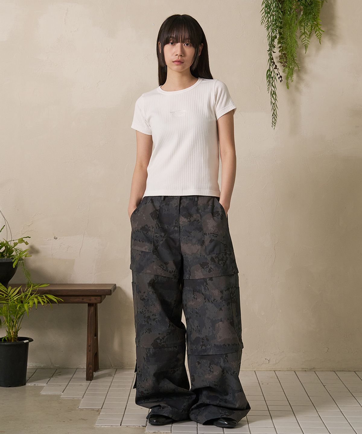 에프디알(FDR) 3Way Variety Transformation Pants Camo Black