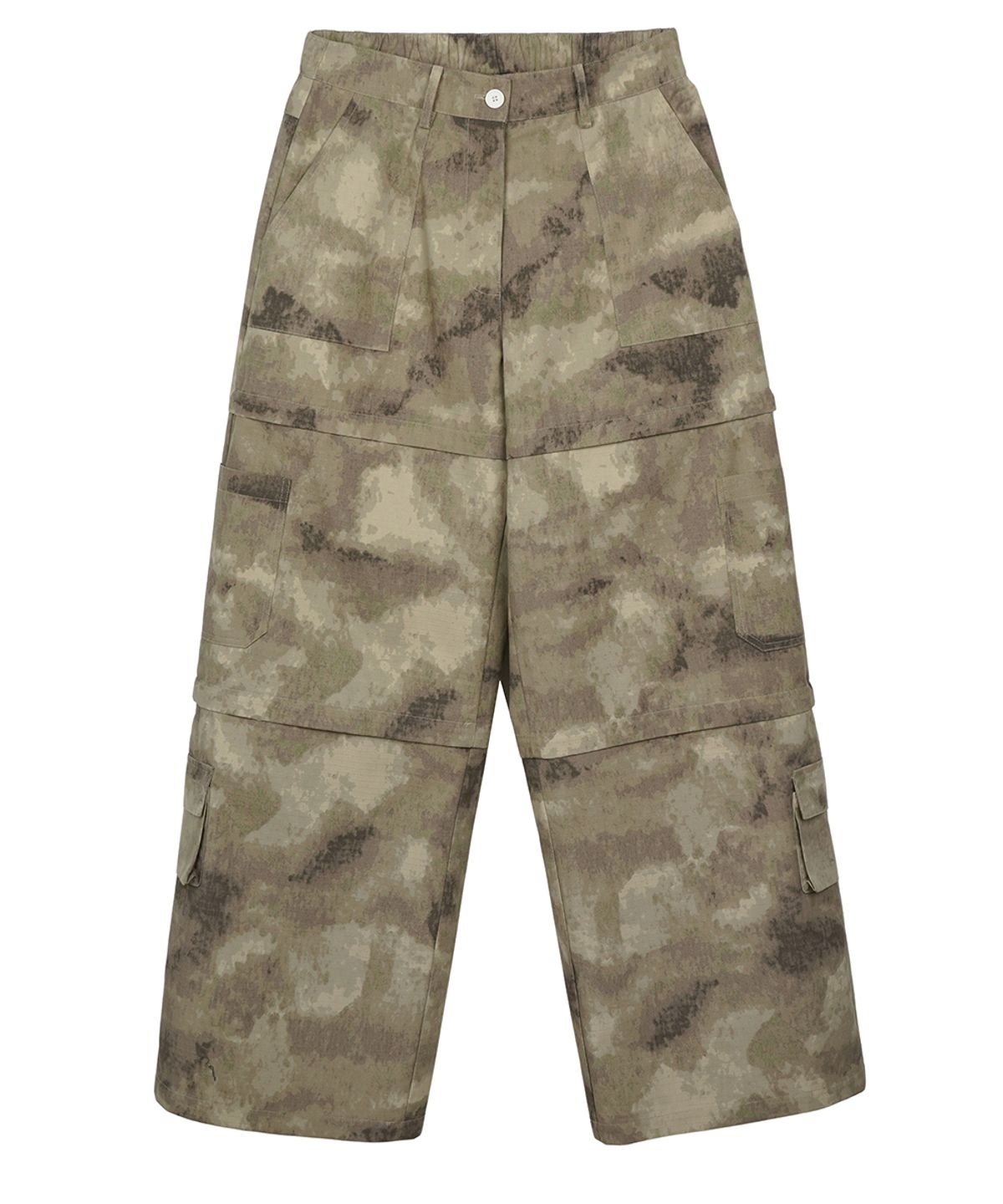 에프디알(FDR) 3Way Variety Transformation Pants Camo Khaki