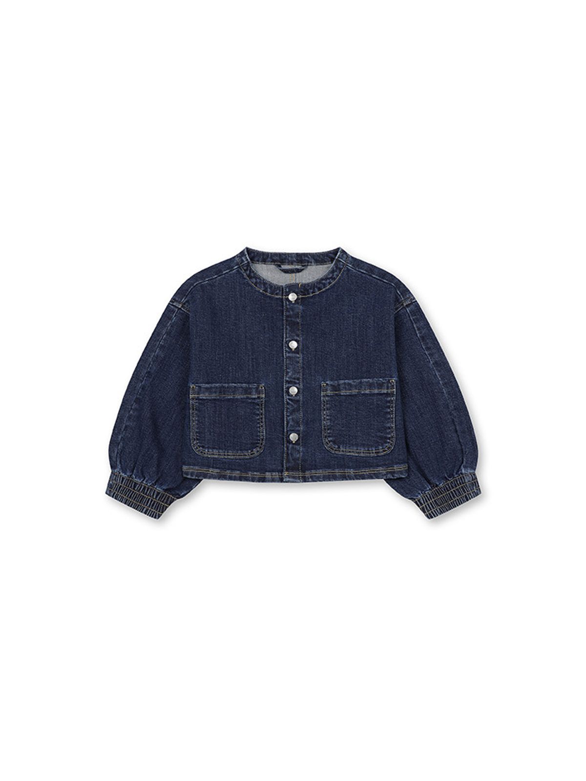 탑텐 키즈(TOPTEN KIDS) 여아) 논카라 데님 자켓_MKF1KG2111