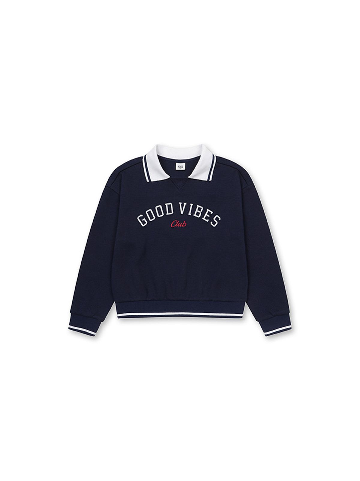 탑텐 키즈(TOPTEN KIDS) 여아) 피케 카라 스웨트셔츠_MKF1TR2202