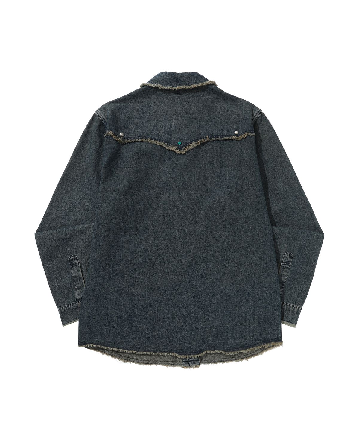 가터갤러리(GOTTER GALLERY) GEM WESTERN DENIM SHIRTS_BL