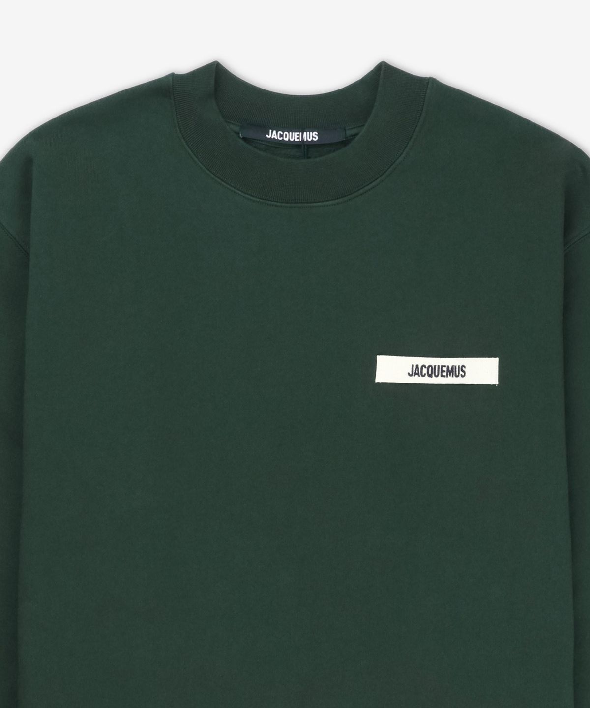 자크뮈스(JACQUEMUS) 르 스웻 그로 그랭 맨투맨 - 다크 그린 / 245JS2062036591