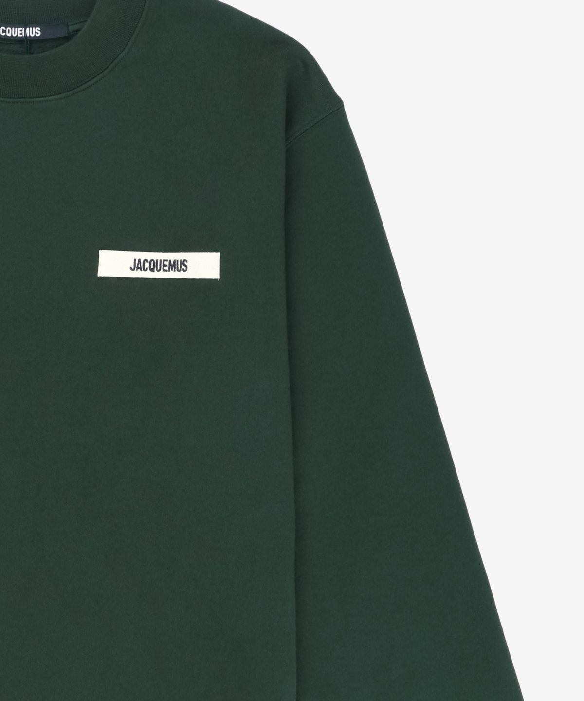 자크뮈스(JACQUEMUS) 르 스웻 그로 그랭 맨투맨 - 다크 그린 / 245JS2062036591
