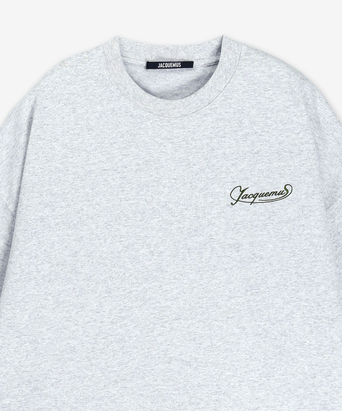자크뮈스(JACQUEMUS) 르 코르토 반소매 티셔츠 - 그레이 / 251JS21621029CN