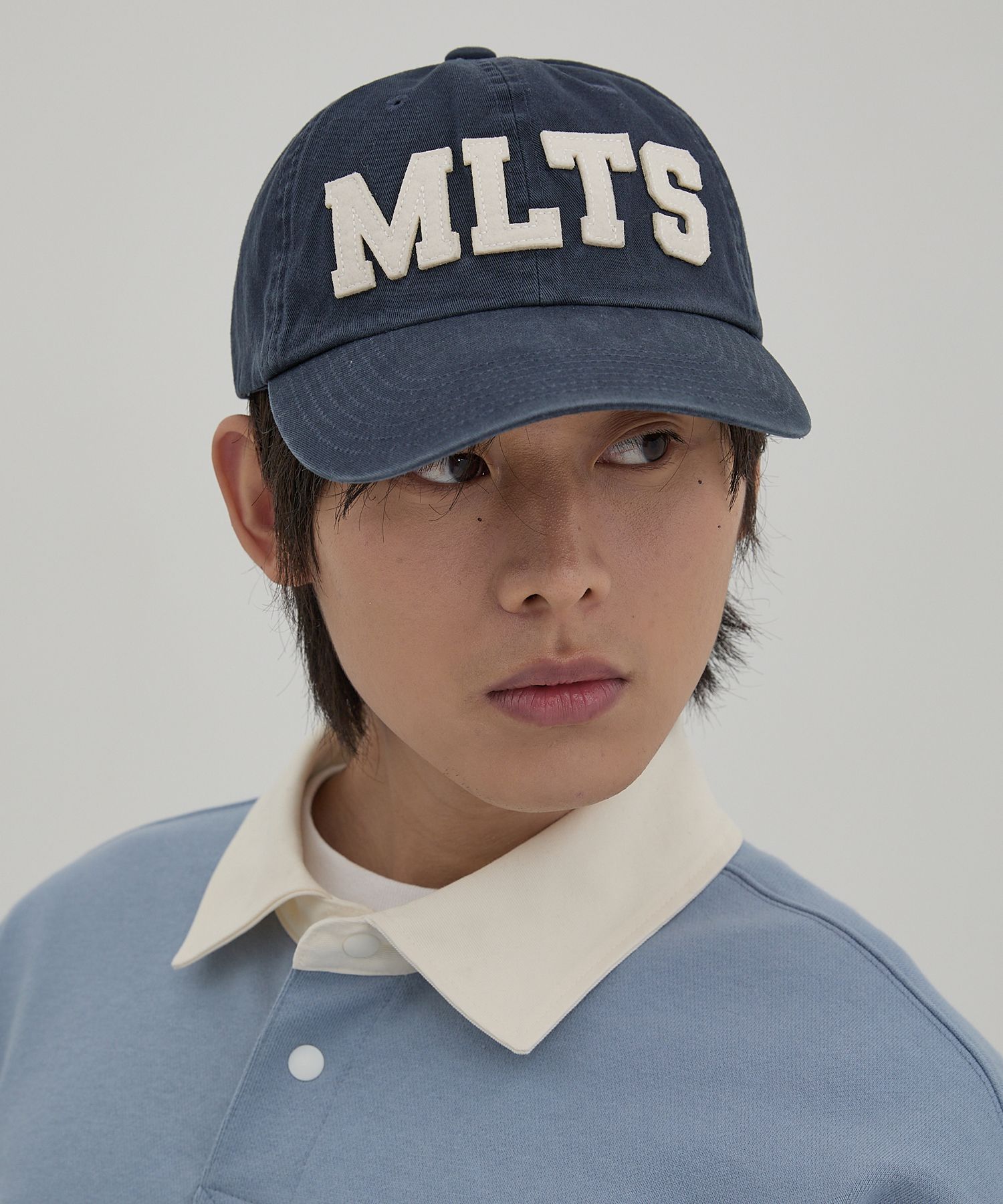 ★Wai Kei★ MLTS Ball Cap Navy YKBE01AC02-2 MUSINSA | WAI KEI MLTS Ball Cap Navy