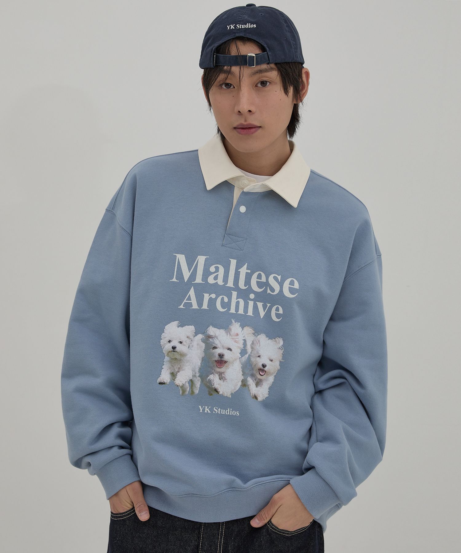 ★Wai Kei★ Multicolor MLTS Ball Cap Navy YKBE01AC03-2 Multicolor MLTS Ball Cap NAVY - waikei