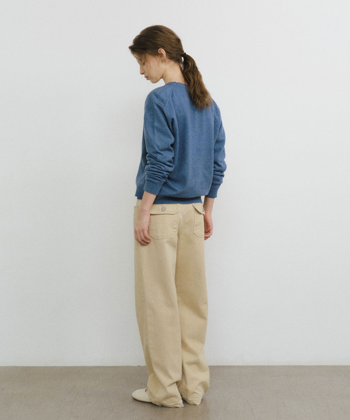 유라고(URAGO) Color dyeing wide denim