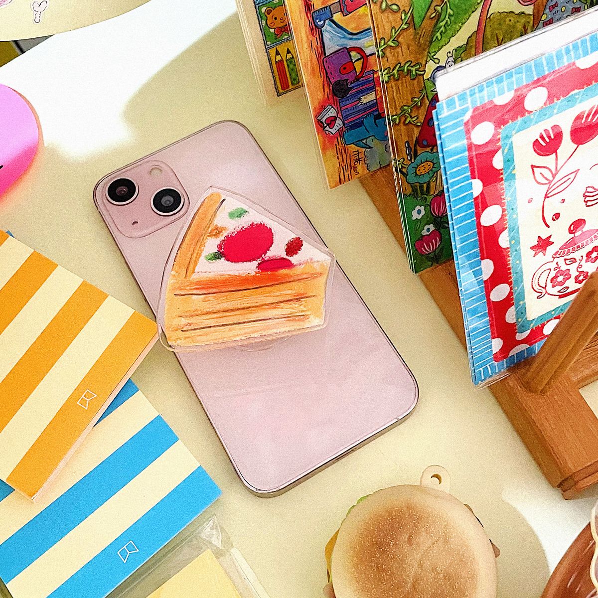 해피방글데이(HAPPY BANGGEUL DAY) 피자 아크릴스마트톡