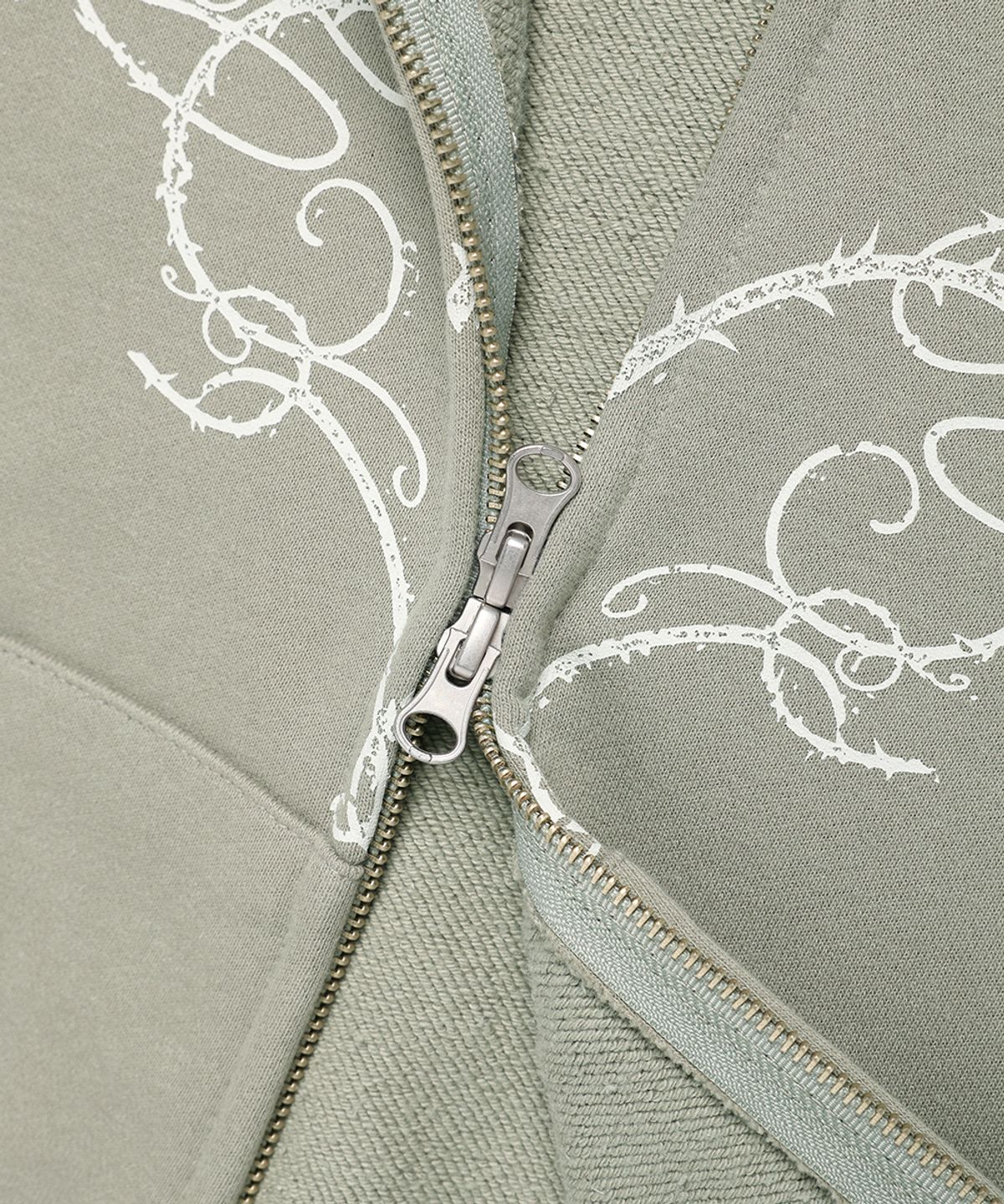 카비시(CAVISH) W STEM ZIP UP HOODIE KHAKI(CV2FSFM402A)