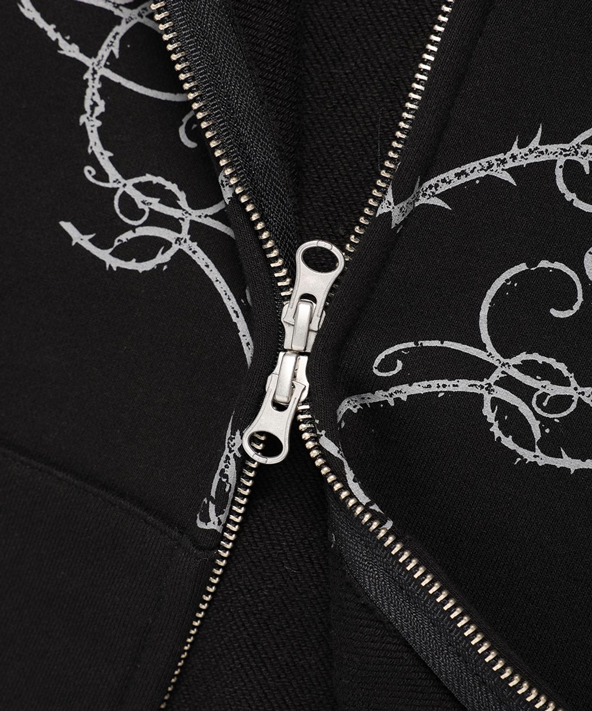 카비시(CAVISH) W STEM ZIP UP HOODIE BLACK(CV2FSFM402A)