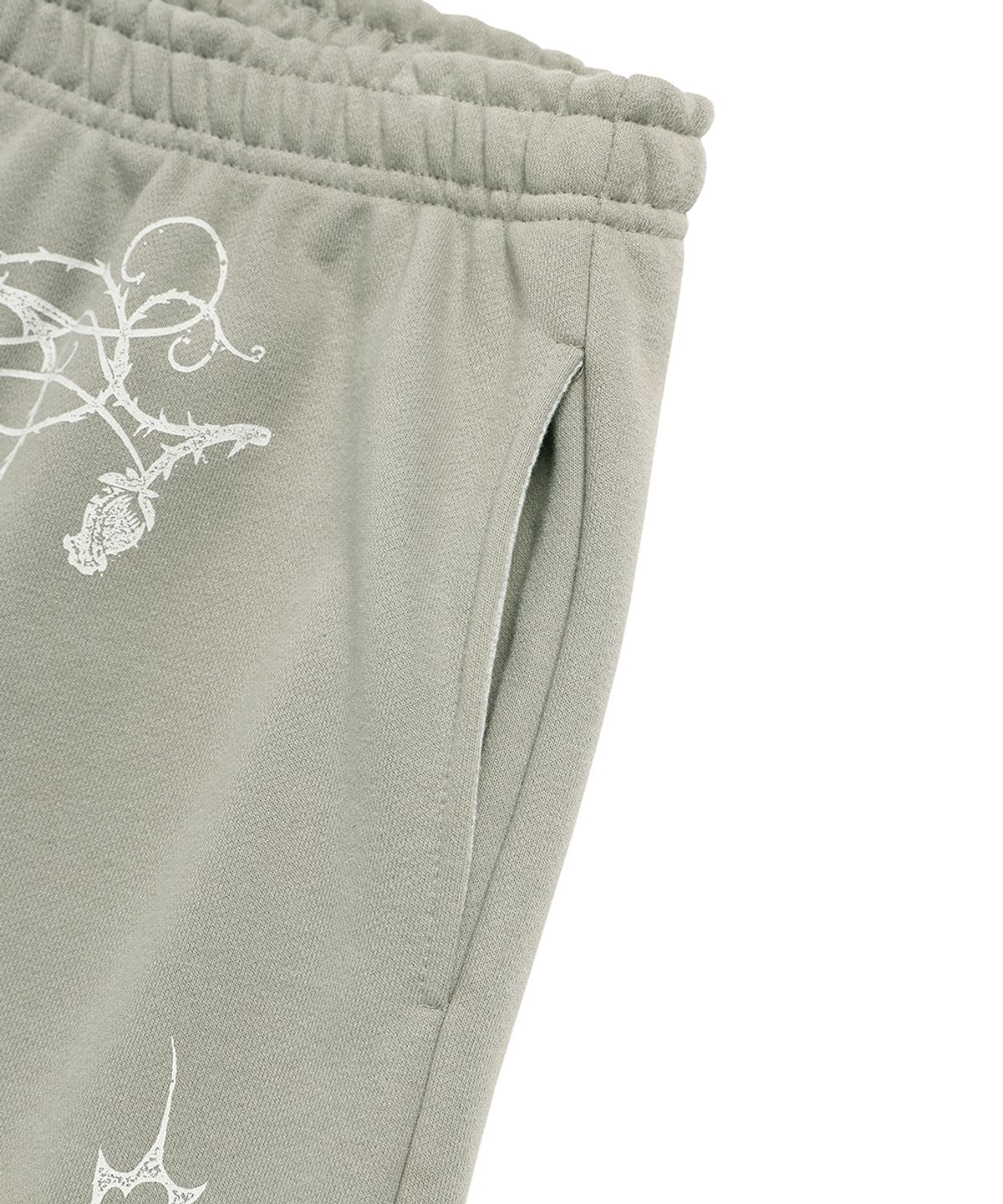 카비시(CAVISH) W STEM SWEAT SHORTS KHAKI(CV2FMFPA00A)