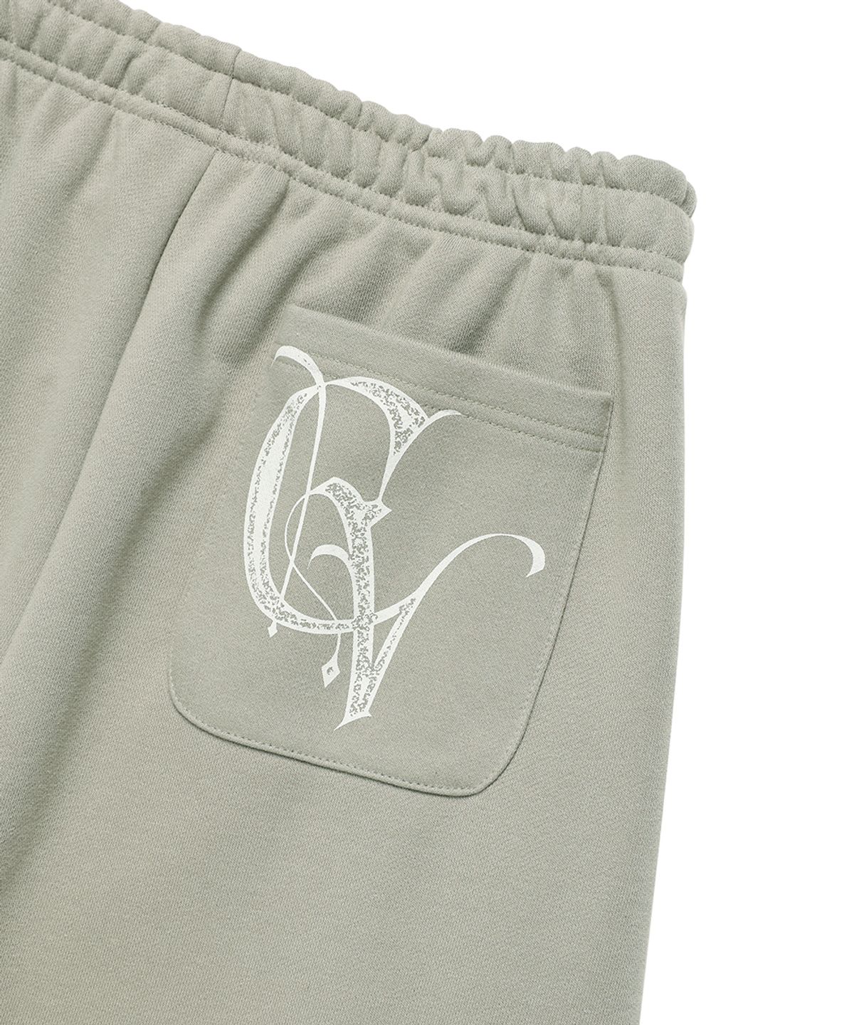 카비시(CAVISH) W STEM SWEAT SHORTS KHAKI(CV2FMFPA00A)
