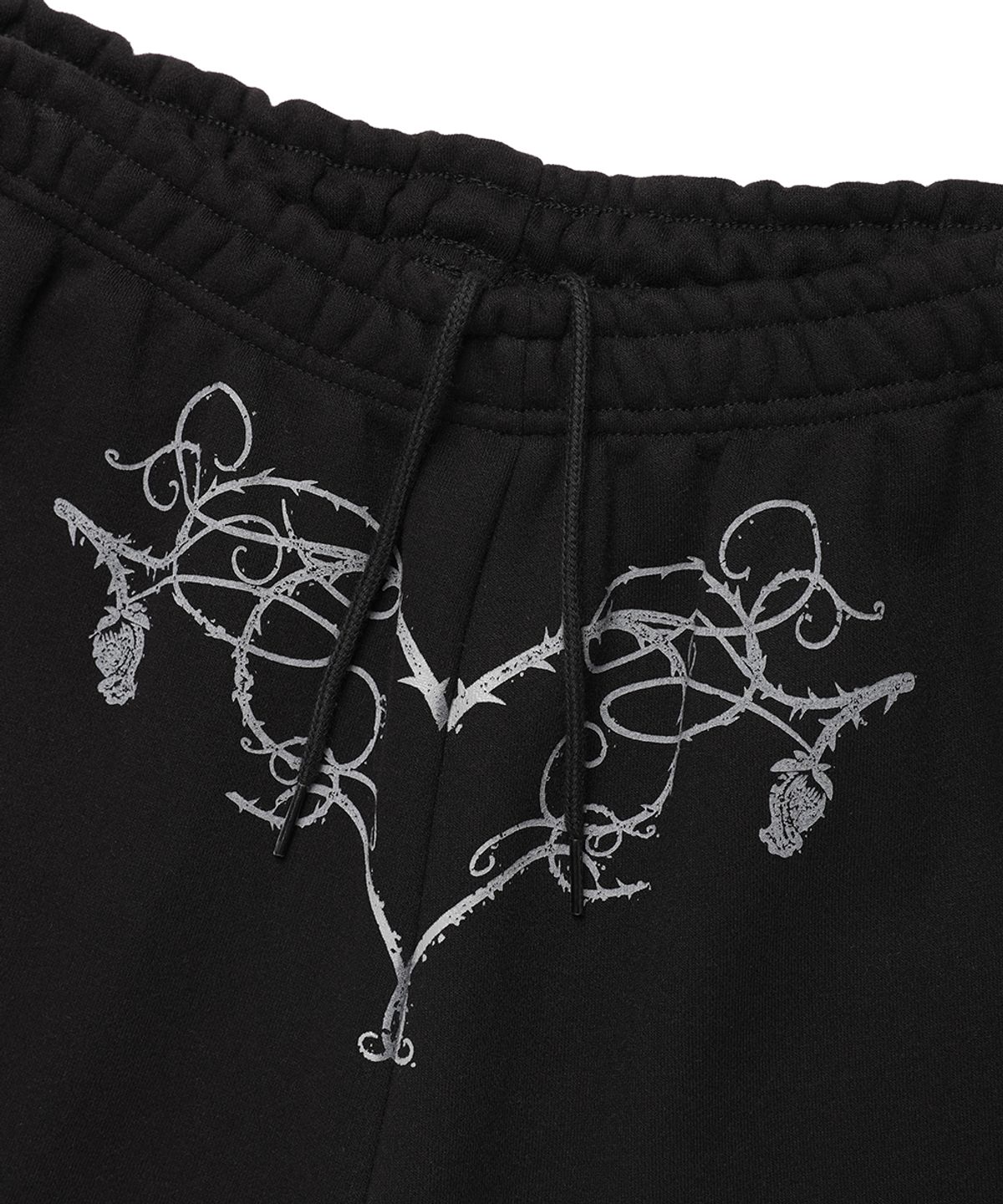 카비시(CAVISH) W STEM SWEAT SHORTS BLACK(CV2FMFPA00A)
