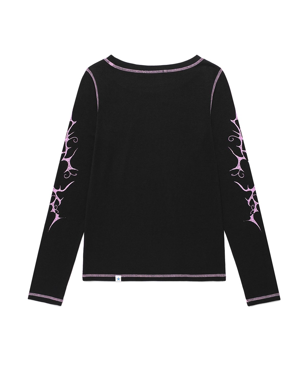카비시(CAVISH) W STEM LS TEE BLACK(CV2FSFT553A)