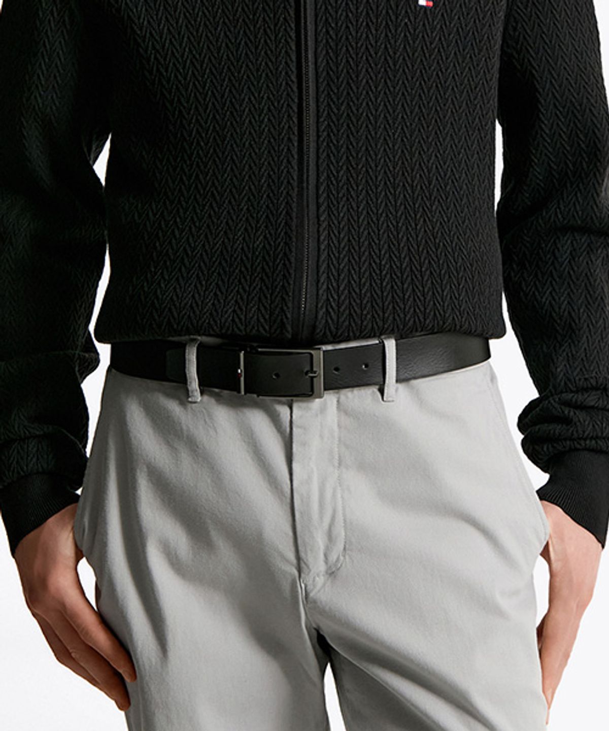타미힐피거(TOMMY HILFIGER) 레이튼 리버시블 벨트 (T12F0ABE120MT1BDS)