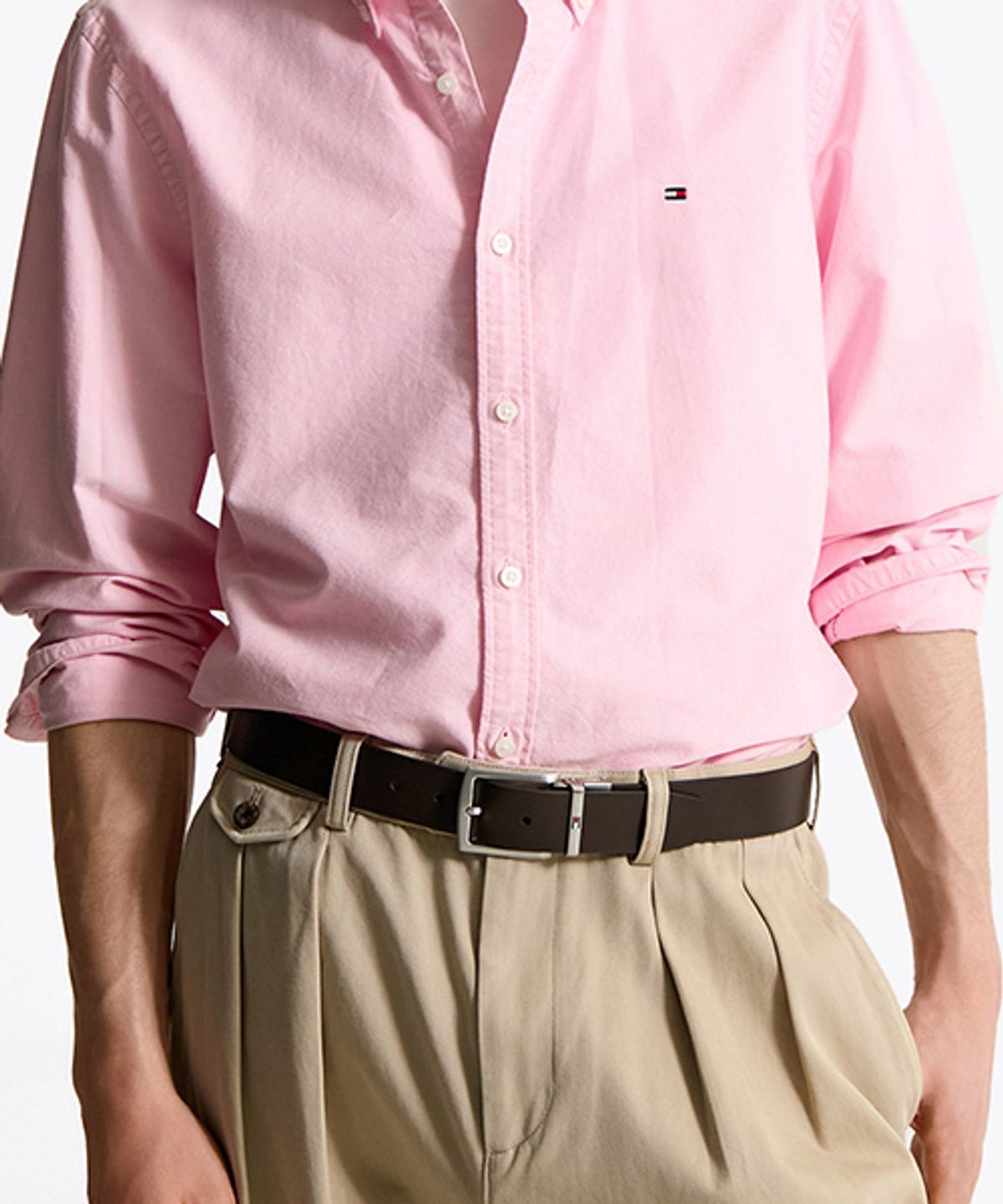 타미힐피거(TOMMY HILFIGER) 덴톤 리버시블 벨트 (T12F0ABE110MT1BDS)