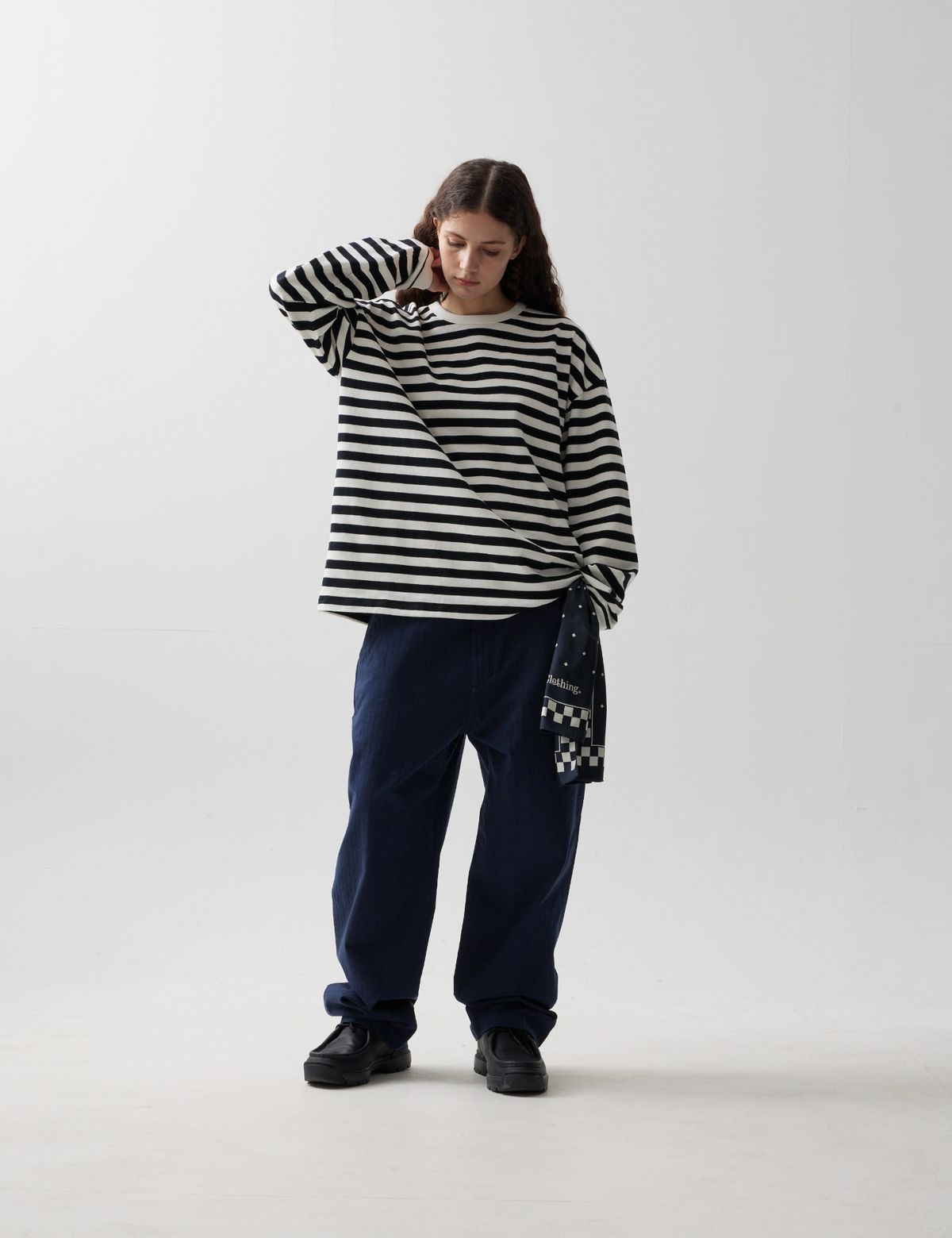 네이머클로딩(NAMERCLOTHING) ORDINARY STRIPE LONGSLEEVE WHITE