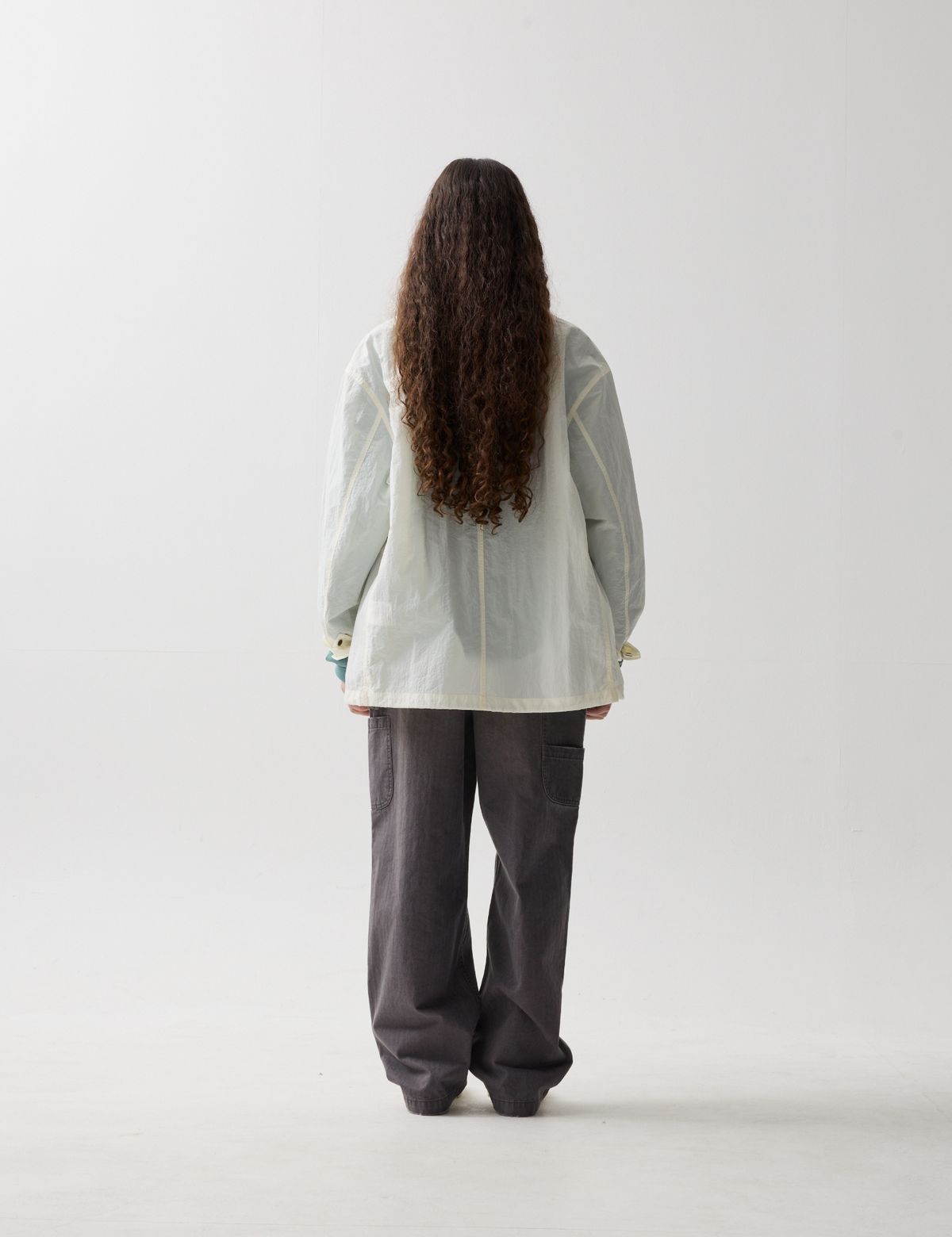 네이머클로딩(NAMERCLOTHING) LIGHT CHORE JACKET IVORY