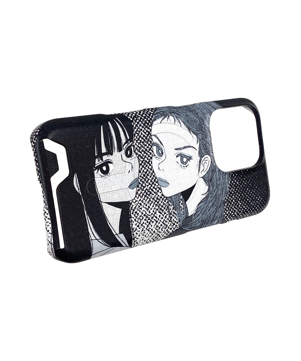고다신(GODASHIN) (무광 하드) Two Girls MagSafe Card Case
