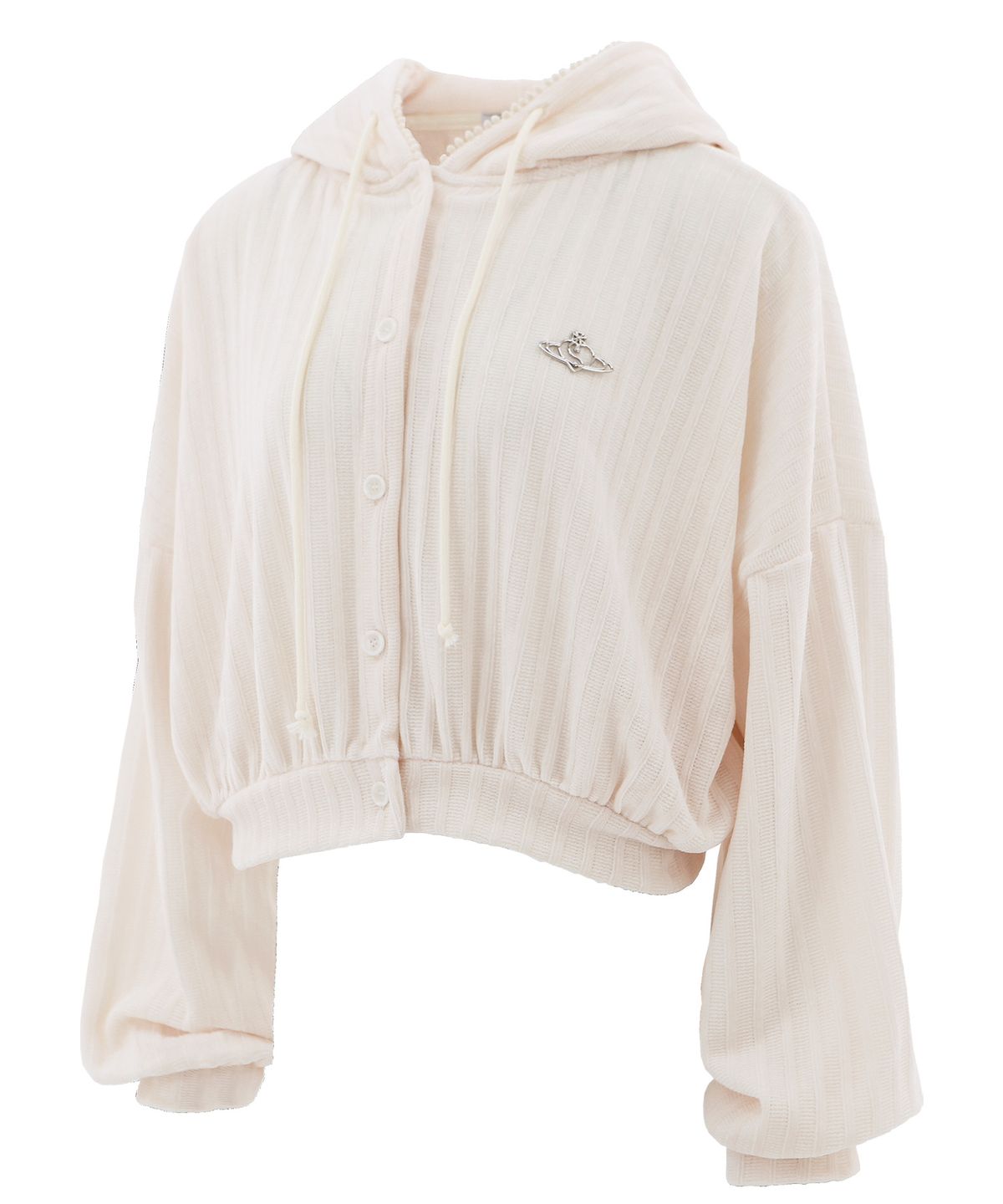 플라즈마스페어(PLASMA SPHERE) COOKIE HOOD JUMPER IN CREAM (쿠키 후드 점퍼)