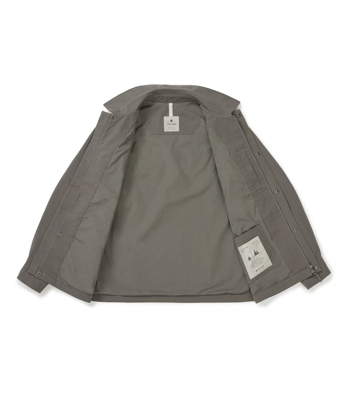 스노우피크 어패럴(SNOWPEAK APPAREL) 워크 코치 자켓 (S25ZMDJK10) Khaki