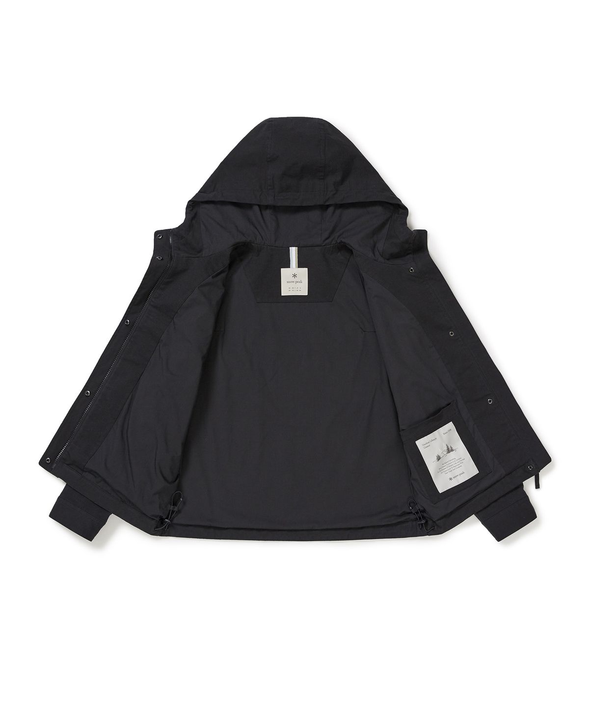스노우피크 어패럴(SNOWPEAK APPAREL) 워크 여성 자켓 (S25ZWDJK13) Dark Charcoal