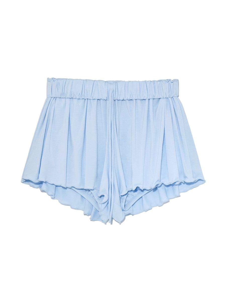 [GLOWNY] TWIRL FLARE SHORTS ★大人気★ MUSINSA | GLOWNY TWIRL FLARE SHORTS (PINK BOUQUET)